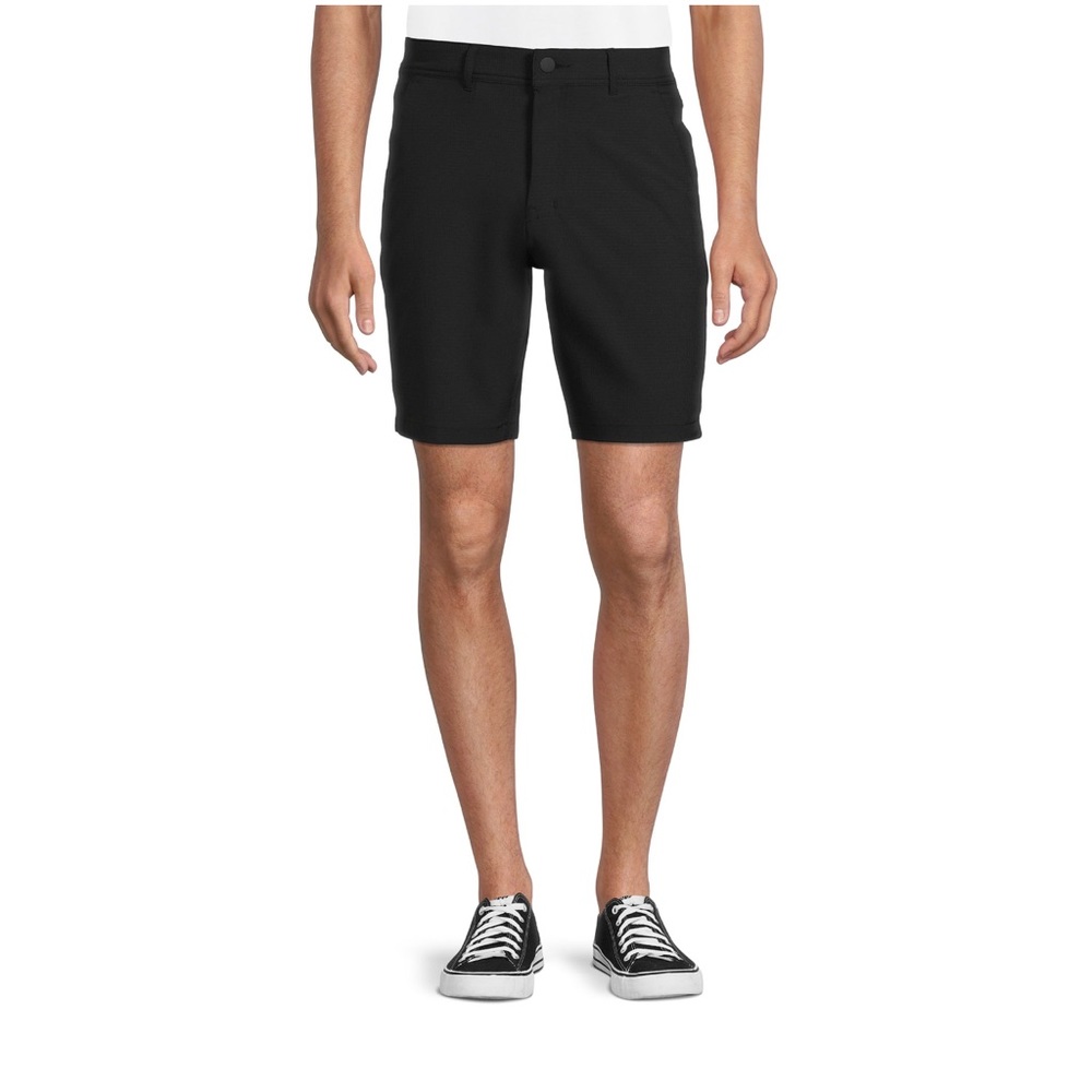 George Men's Synthetic Flat Front Shorts 9" Size 46